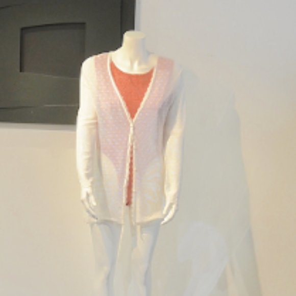 Spring 11 - Pointelle Cardi - Picture 2 of 8